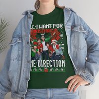 One Direction Christmas Tshirt, 1d Anniversary Tshirt — Mens T Shirts