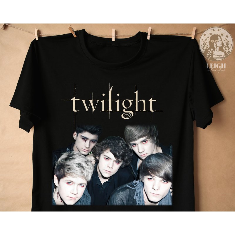 One Direction Tshirt, One Direction As A Twilight Shirt