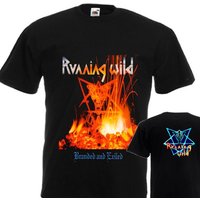 Running Wild - Branded And Exiled Shirt — T-shirts pour hommes