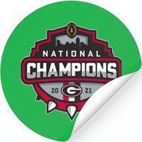 Uga Championship Stickers — Autocollants et stickers