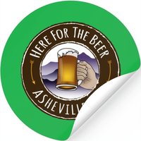 Asheville Beer - Black Stickers — Autocollants et stickers