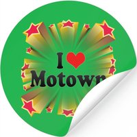 I Love Motown Stickers — Autocollants et stickers