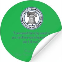 Barry Goldwater Quote (big Government) Stickers
