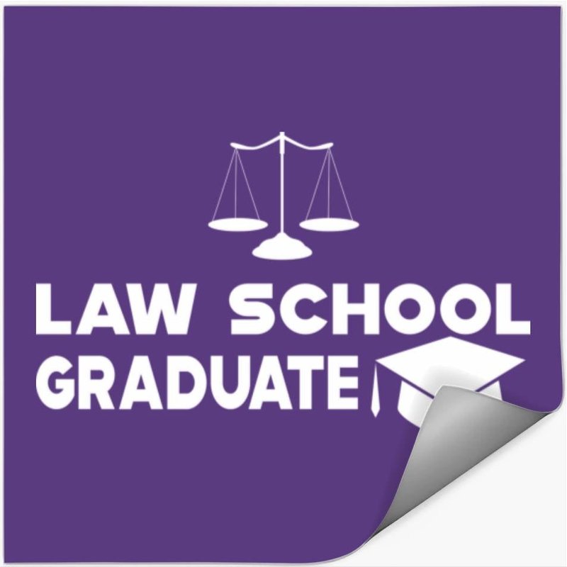 Law School Graduate Stickers — Autocollants et stickers
