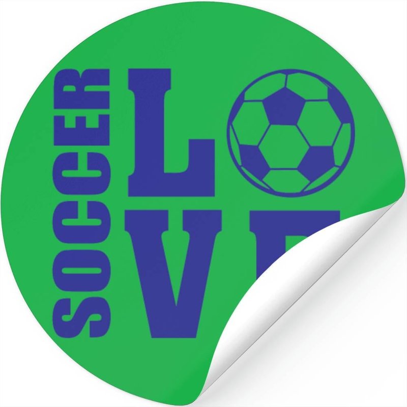 Soccer Love, Soccer Stickers — Stickers & Decals