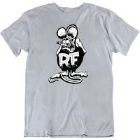 Rat Fink Black And White T Shirt