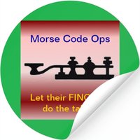 Morse Code Op's Stickers