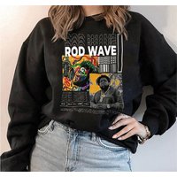 Rod Wave Beautiful Mind Sweatshirt, Rod Wave Vintage Sweatshirt — Sweats à capuche pour hommes