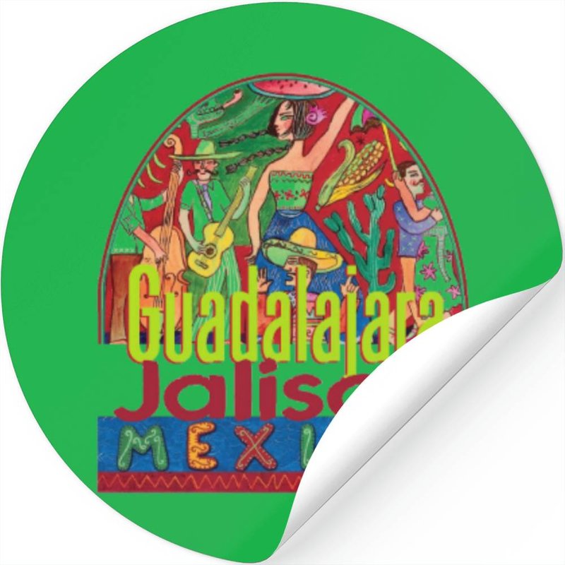Guadalajara Mexico Stickers — Stickers & Decals