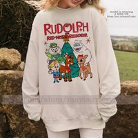 Vintage Rudolph The Red Nosed Reindeer Sweatshirt