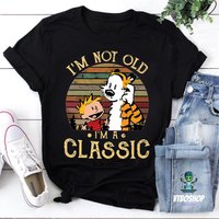 Calvin And Hobbes I'm Not Old I'm A Classic T-shirt — T-shirts pour hommes