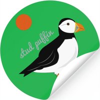 Stud Puffin Stickers — Autocollants et stickers