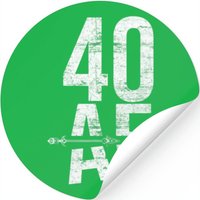 40 Af Funny 40th Day 40 Year Old 1979 Stickers