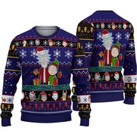 Christmas Cool Rick And Morty Ugly Christmas Sweater