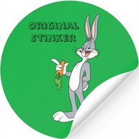 Bugs Bunny™ With Carrot Stickers — Stickers & Decals