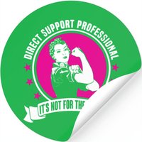 Direct Support Professional Stickers — Autocollants et stickers