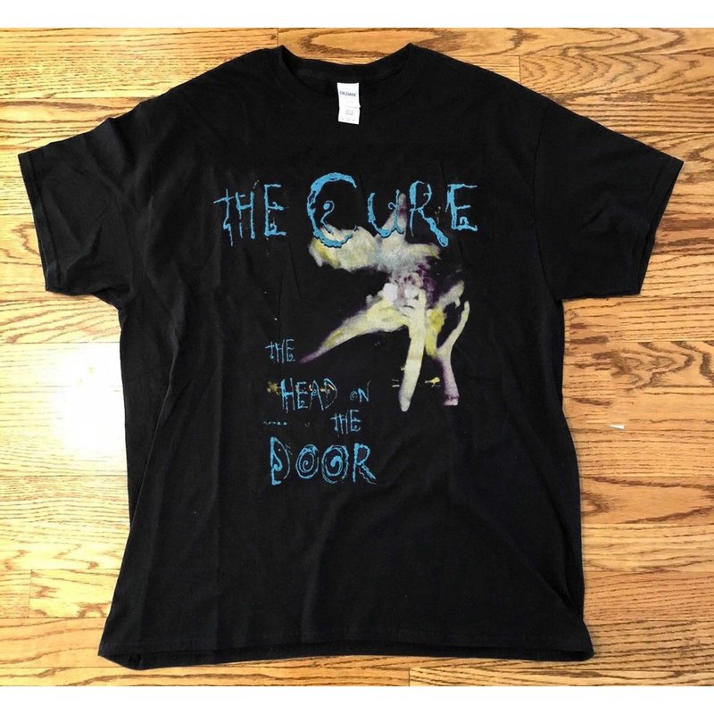 The Cure Vintage 90s Shirt, Head On The Door Tour T Shirt — T-shirts pour hommes