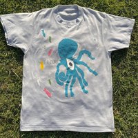 The Cure Shirt, Vintage The Cure 1984 Head On The Door Tour