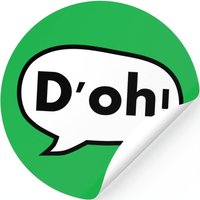 D'oh! The Simpsons Stickers — Autocollants et stickers