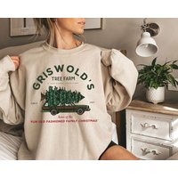 Griswold's Tree Farm Since 1989 Sweatshirt, Christmas Sweatshirt — Sweats à capuche pour hommes