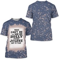 Bleached Tee-these Can't Be The Men Dolly Begged Jolene Not To Take Shirt