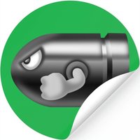 Bullet Bill Stickers — Autocollants et stickers
