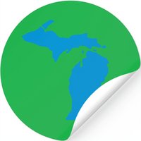 State Of Michigan Stickers