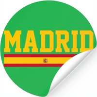 Madrid Spain — Autocollants et stickers