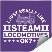 Steam Engine Steam Train Locomotive — Autocollants et stickers