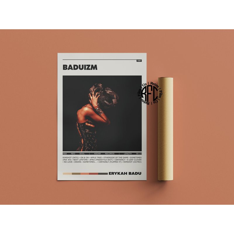 Erykah Badu Baduizm Poster — Affiches et impressions