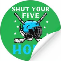 Hockey Players Gift For Enthusiasts — Stickers & Decals