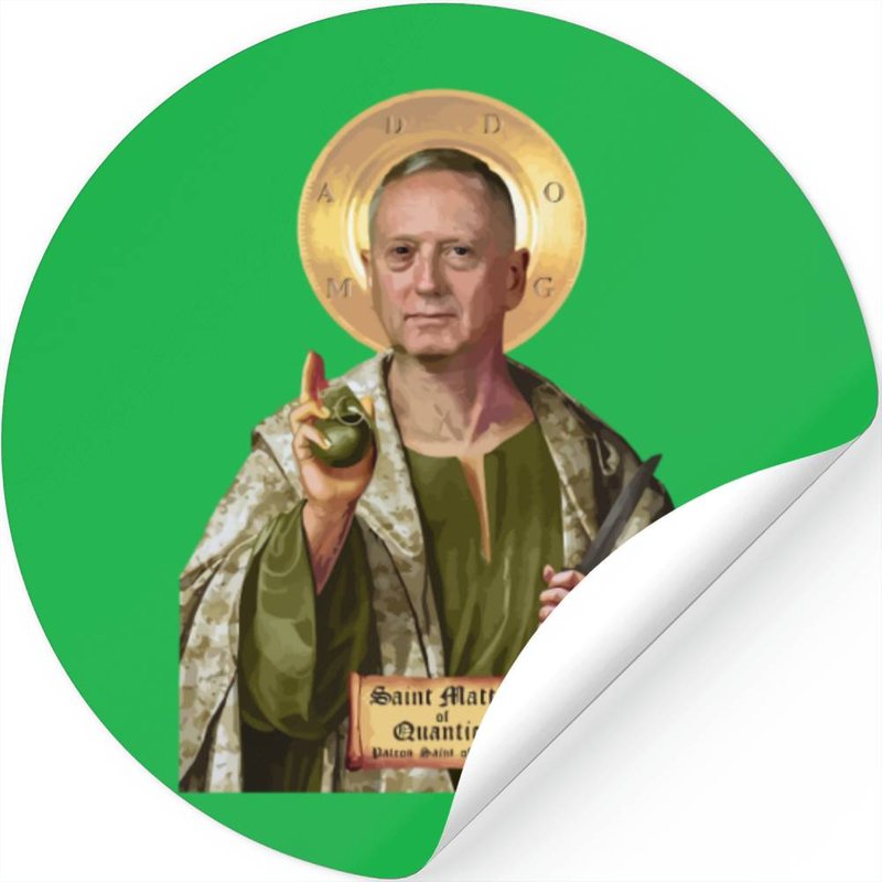General Mattis Patron Saint Of Chaos — Autocollants et stickers