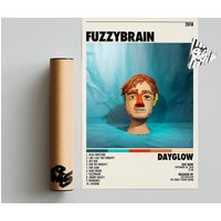 Dayglow Poster, Dayglow Fuzzybrain Poster — Posters & Prints