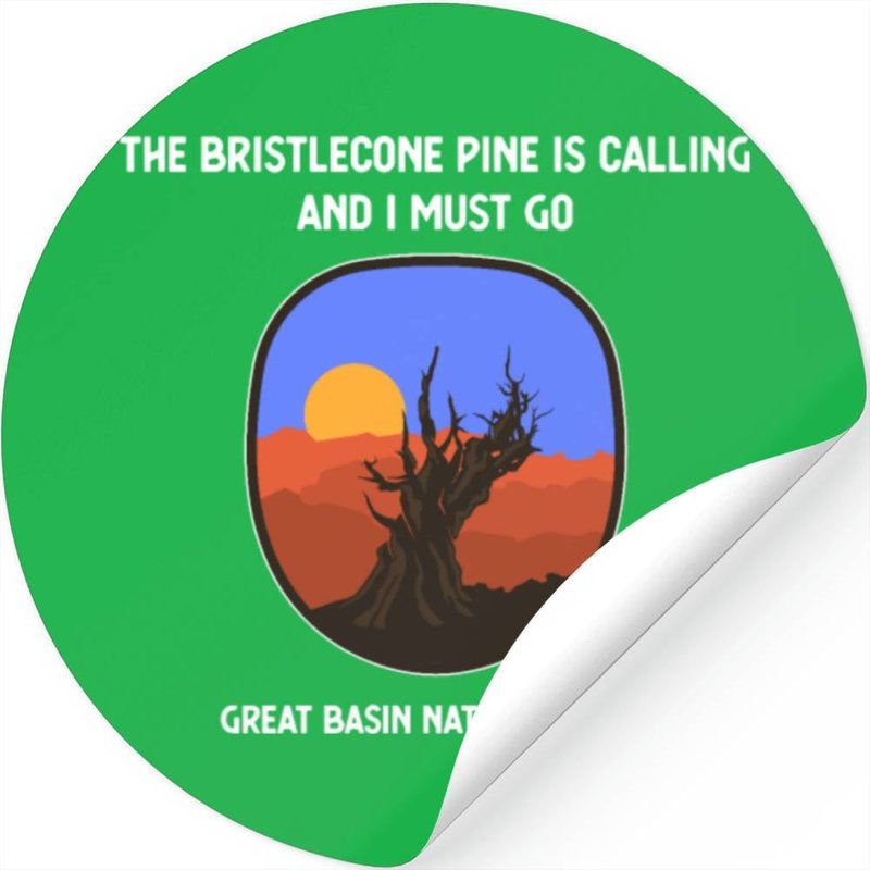 Bristlecone Pine Is Calling Great Basin National — Stickers & Decals