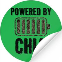 Powered By Chia - Chia Seeds Superfood Vegan — Autocollants et stickers
