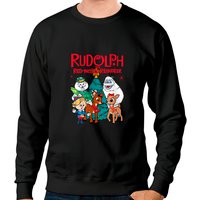 Rudolph The Red-nosed Reindeer Sweatshirt — Sweats à capuche pour hommes