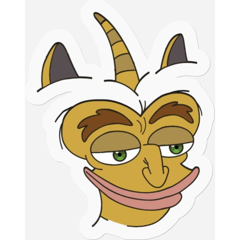 Big Mouth Hormone Monster — Autocollants et stickers