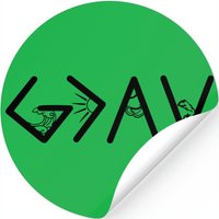 God Is Greater Elements — Stickers & Decals