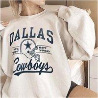 Vintage Dallas Football Crewneck Sweatshirt