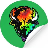 Tye Dye Buffalo — Autocollants et stickers