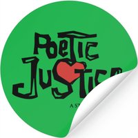 Poetic Justice A Street Romance Movie Logo — Stickers & Decals
