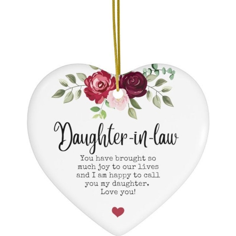 Daughter-in-law Ceramic Ornament Christmas — Ornements