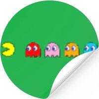 Pac-man, Pac-man — Stickers & Decals