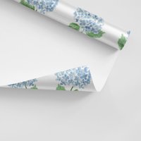 Blue Hydrangeas Wrapping Paper — Papier cadeau et fêtes