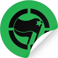 Antifa Stencil — Stickers & Decals