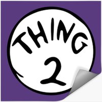 Thing 2 Dr Seuss