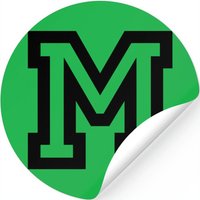 Letter M — Stickers & Decals