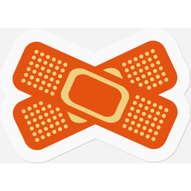 Band-aid, Band-aid — Autocollants et stickers