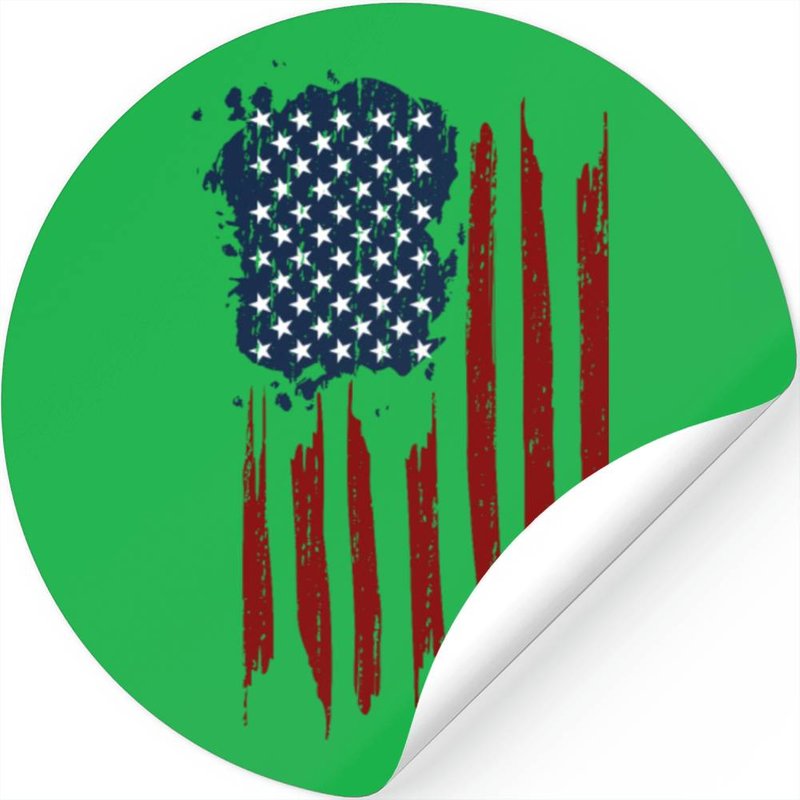 Us Flag - Us Flag — Autocollants et stickers