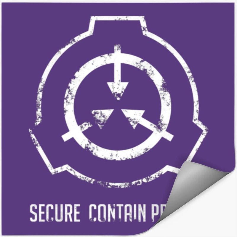 Scp Foundation, Scp Foundation — Autocollants et stickers